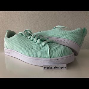 Adidas VS Advantage CL Womens Mint Green 10.5 NWOB